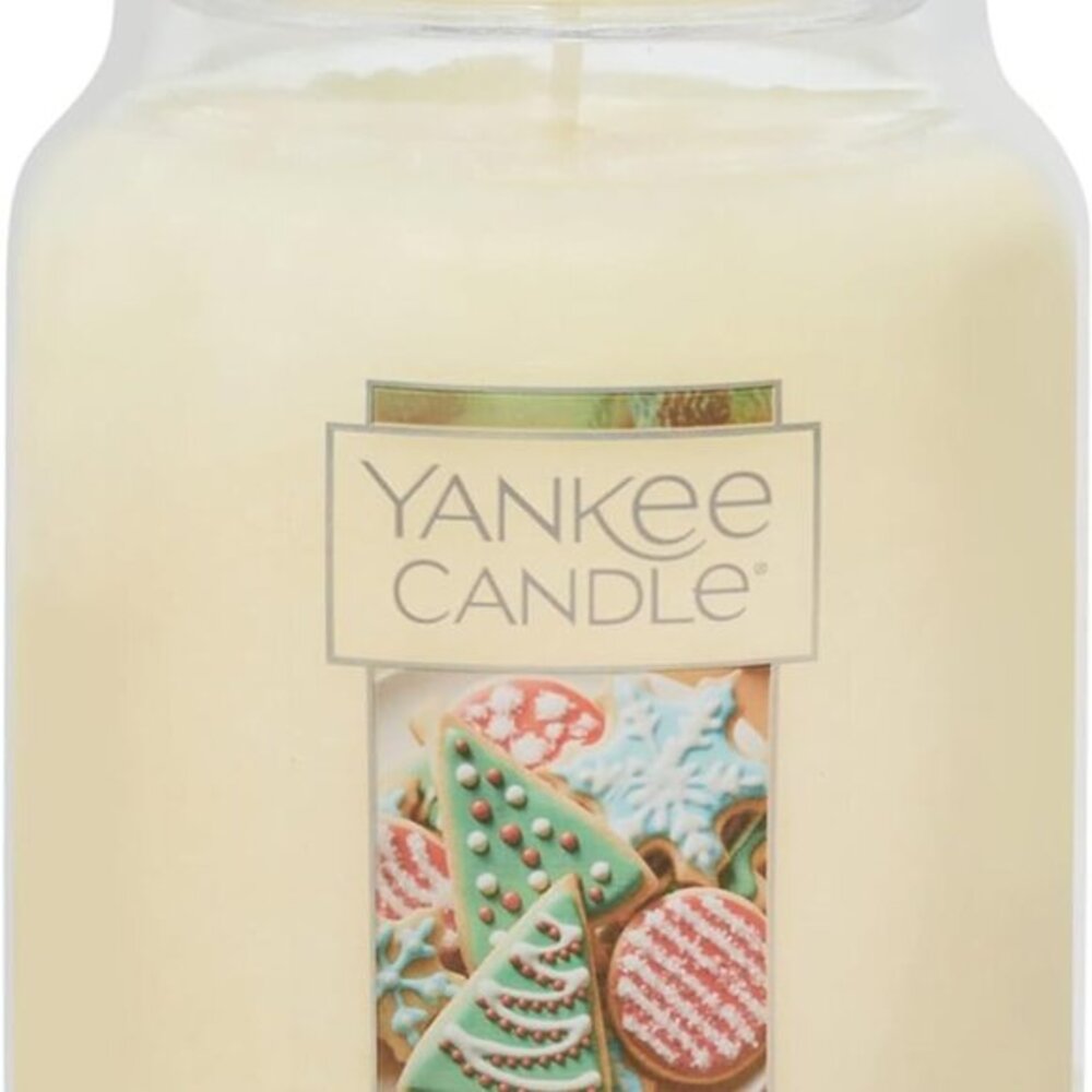 Yankee Candle Company Yankee Christmas Cookie Scented, 22oz Single‎ Wick Candle